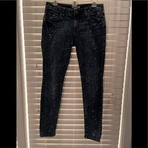 CAbi Women's Black Straight Leg Jeans